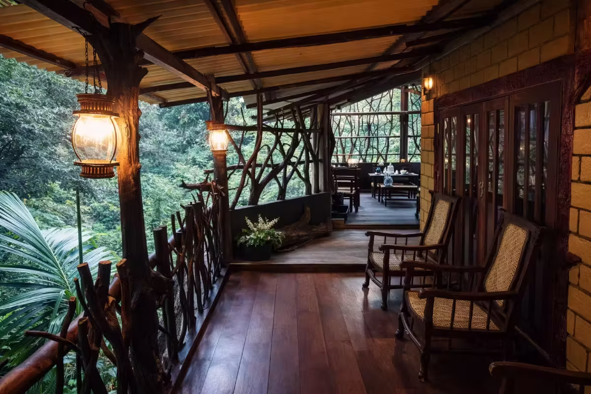 Forest View Cabana Porch